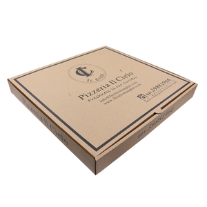Boîtes à pizza en carton ondulé Kraft